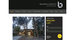Desktop Screenshot of beaumontconcepts.com.au